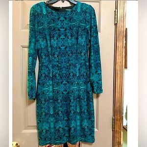 Boho Psychedelic Paisley Dress